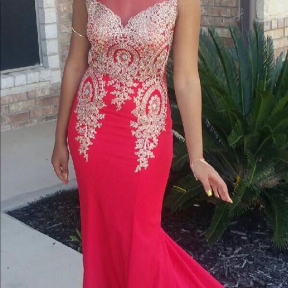 Prom Dress size 8 - Picture 3 of 7